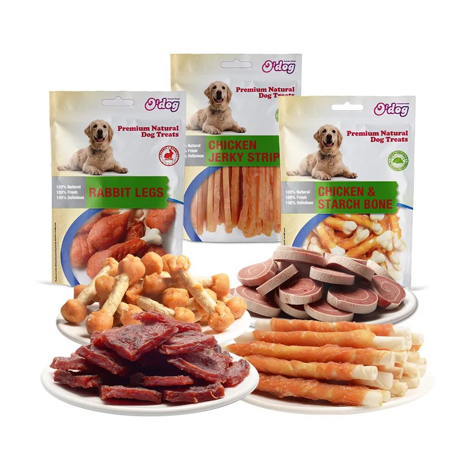 Għoli Proteina Baxx Xaħam Papra Strixxi Naturali Dog Treat